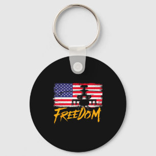 Llavero Usa patriótico - bandera americana libertad - orgu