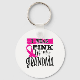 Llavero Usa Rosa Para Mi Abuela - Conciencia Sobre El Cánc