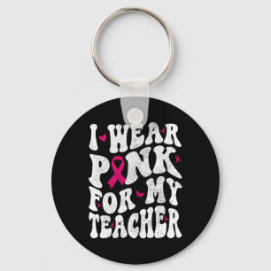 Llavero Usa Rosa Para Mi Maestra Conciencia Sobre El Cánce