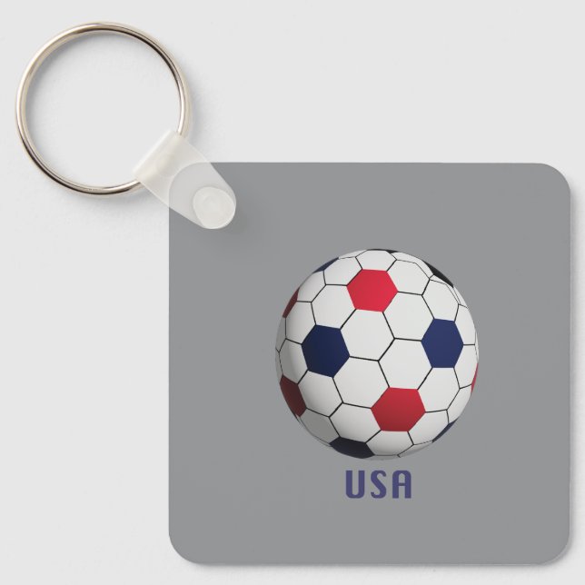 Llavero USA Soccer (Anverso)