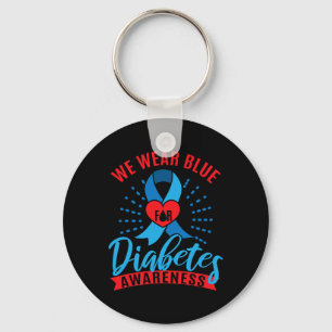 Llavero Usamos Azul Para Concienciar Sobre La Diabetes