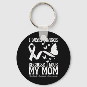 Llavero Usar Naranja Para Mi Mamá Cinta Esclerosis Múltipl