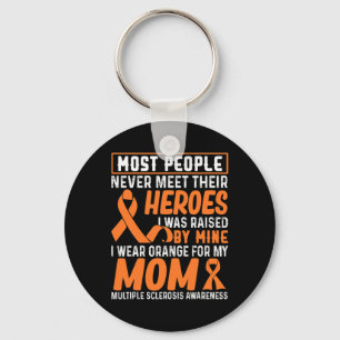 Llavero Usar Naranja Para Mi Mamá Esclerosis Múltiple