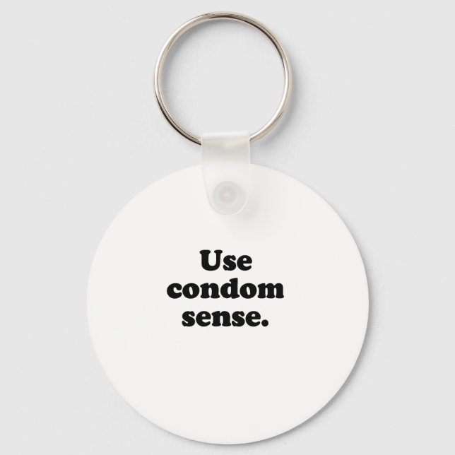 LLAVERO USAR SENTIDO DE CONDOM (Anverso)