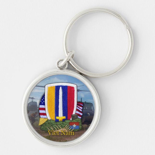 Llavero USARV vietnam chalets de guerra Keychain (Frente)