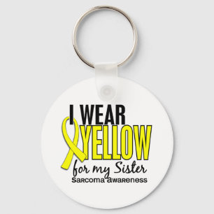 Llavero Uso Amarillo Para Mi Hermana 10 Sarcoma