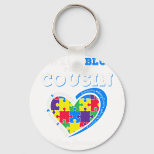 Llavero Uso Azul Para Mi Primo Autismo Día De Concienciaci