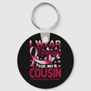 Llavero Uso Borgoña Para Mi Primo Consciente Del Aneuralis