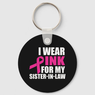 Llavero Uso El Rosa Para Mi Hermana En El Cáncer De Mama E
