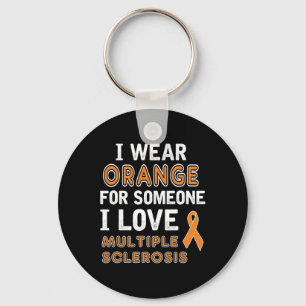 Llavero Uso Naranja - Conciencia de Esclerosis Múltiple