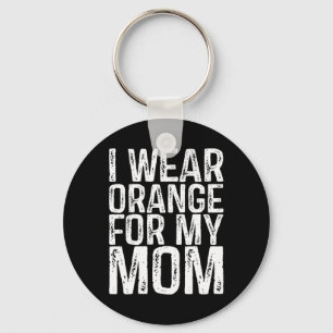 Llavero Uso Naranja Para Concienciar A Mi Mamá Sobre La Le