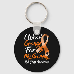 Llavero Uso Naranja Para Mi Grammy Rsd Crps Conciencia 1