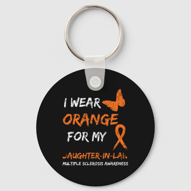 Llavero Uso Naranja Para Mi Hija-Cuñada Múltiple Scle (Anverso)