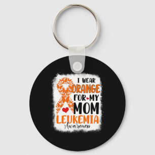 Llavero Uso Naranja Para Mi Mamá Mes De Concienciación Sob