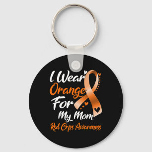 Llavero Uso Naranja Para Mi Mamá Rsd Crps Conciencia