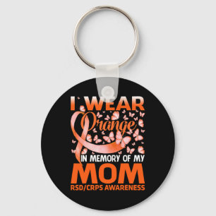 Llavero Uso Naranja Para Mi Mamá RSD CRPS Conciencia 1
