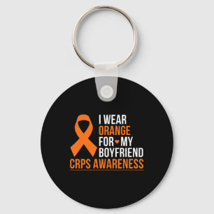 Llavero Uso Naranja Para Mi Novio Rsd Crps Conciencia