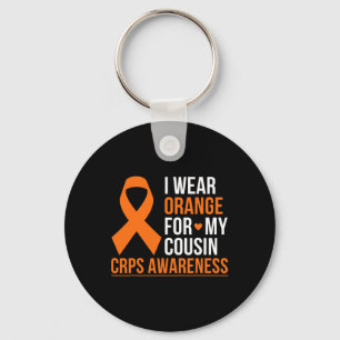 Llavero Uso Naranja Para Mi Primo Rsd Crps Awareness Mon
