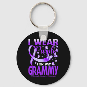 Llavero Uso Púrpura Para Mi Grammy Pancreatic Cancer Awar