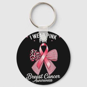 Llavero Uso Rosa Para Concienciar Sobre El Cáncer De Mama