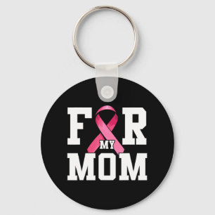 Llavero Uso Rosa Para Mi Mamá Cáncer De Mama De Cinta Rosa