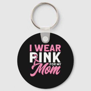 Llavero Uso Rosa Para Mi Mamá Cáncer De Mama De Cinta Rosa