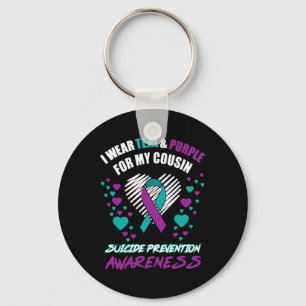 Llavero Uso TealandPurple Para Prevenir El Suicidio De Mi