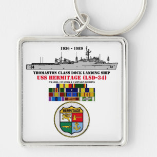 LLAVERO USS HERMITAGE (LSD-34)