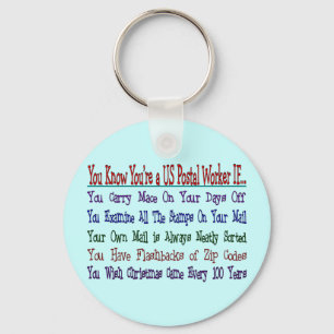 Llavero Usted conoce su a un EMPLEADO DE CORREOS SI