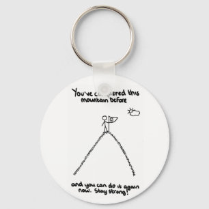 Llavero Usted ha conquistado esta montaña antes