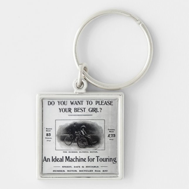 Llavero ¿Usted quiere satisfacer a su mejor chica? (Frente)