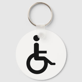 Llavero usuario de silla de ruedas