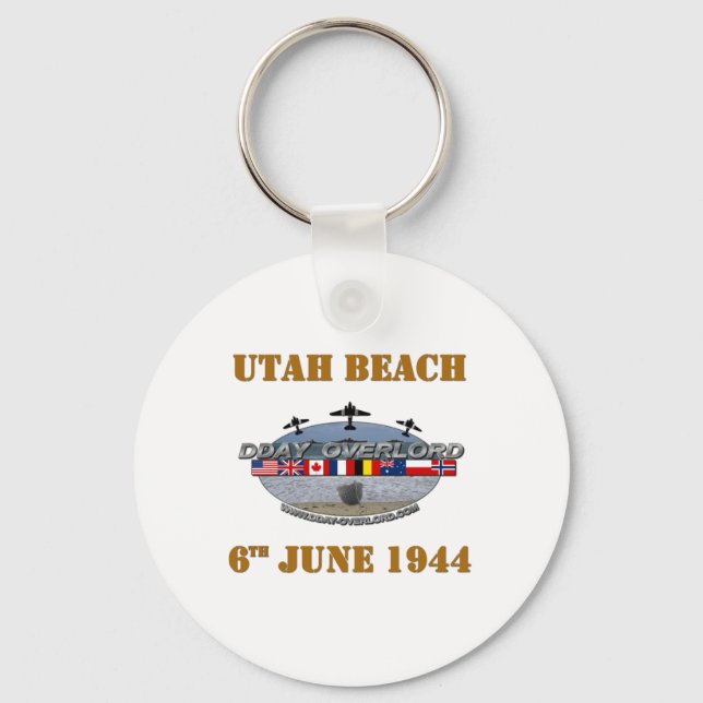 Llavero Utah Beach 6th June 1944 (Anverso)