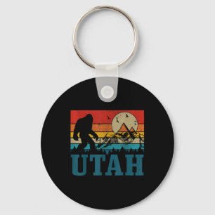Llavero Utah Pie Grande Montañas Vintage Senderismo Campin