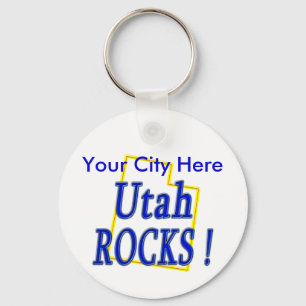Llavero ¡Utah Rocks!
