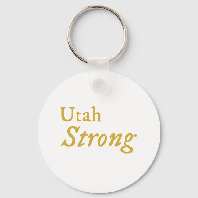 Llavero Utah Strong (Anverso)