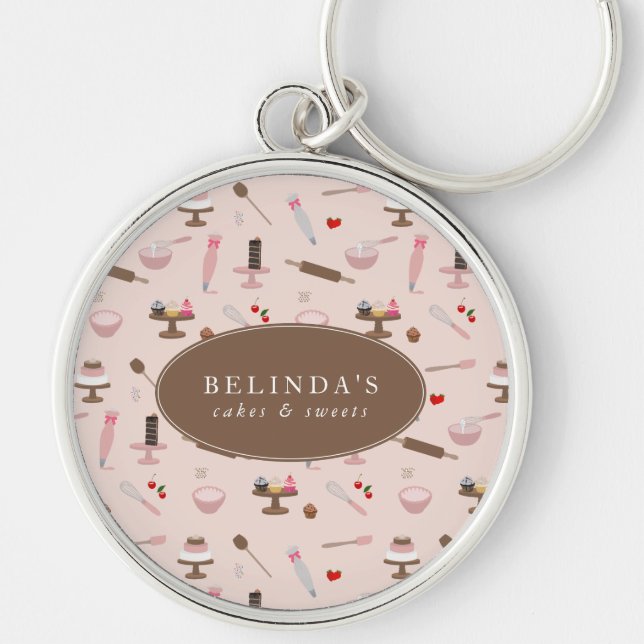 Llavero Utensilios de cocina Panadería Cocina (Frente)