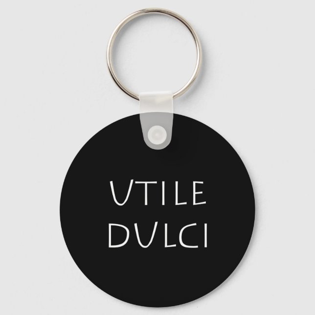 Llavero Utile dulci (Anverso)