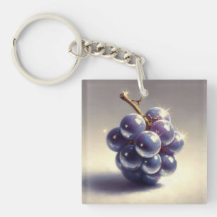 Llavero Uvas brillantes