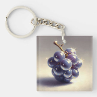 Llavero Uvas brillantes