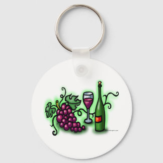 Llavero Uvas en vino