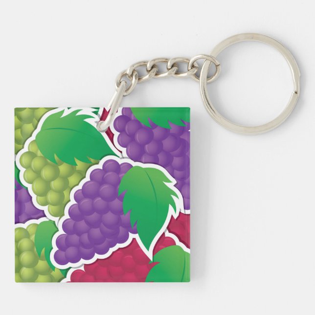 Llavero Uvas mixtas fundidas (Atrás)