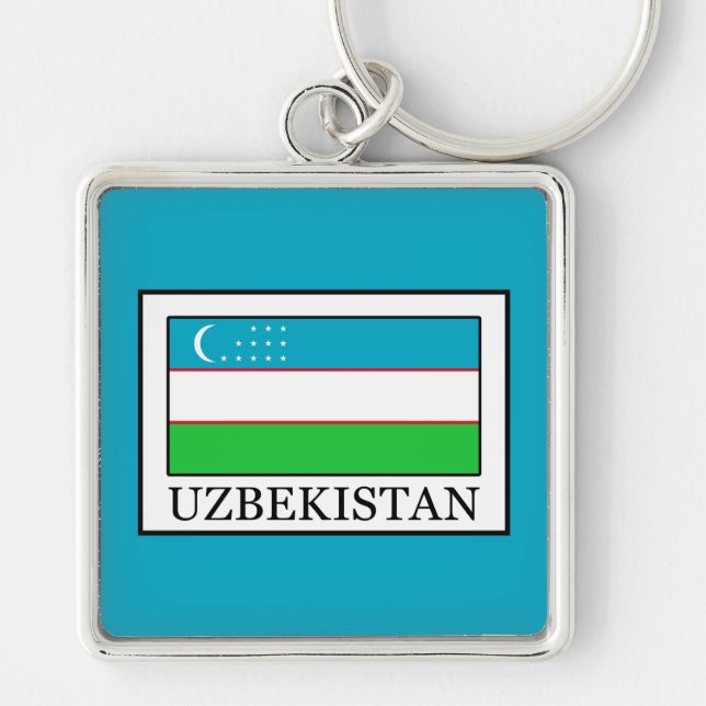 Llavero Uzbekistán (Frente)