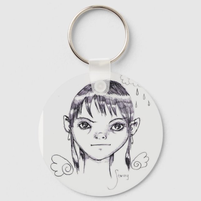 Llavero Va a ser un tiempo tormentoso, chicos. (Anverso)