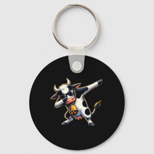 Llavero Vaca Dabbing De Guay Para La Festividad Del Amante