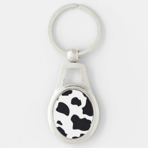 Llavero Vaca del estampado de animales