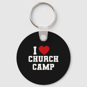 Llavero Vacaciones Bíblicas Amo Campamento de la Iglesia I