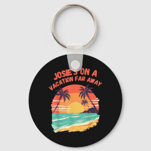 Llavero Vacaciones de Josie lejos Retro Verano Viaje