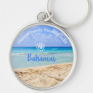 Llavero Vacaciones de playa para familias personalizados e