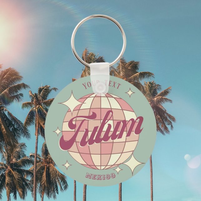 Llavero Vacaciones de recuerdo de accesorios de Tulum Mexi (Subido por el creador)